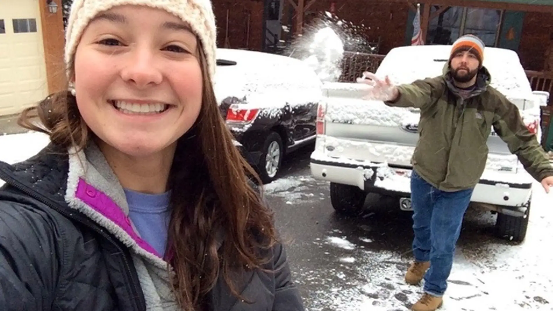 Bolazo de nieve