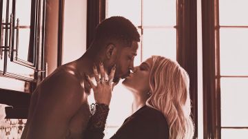 Khloé Kardashian y Tristan Thompson