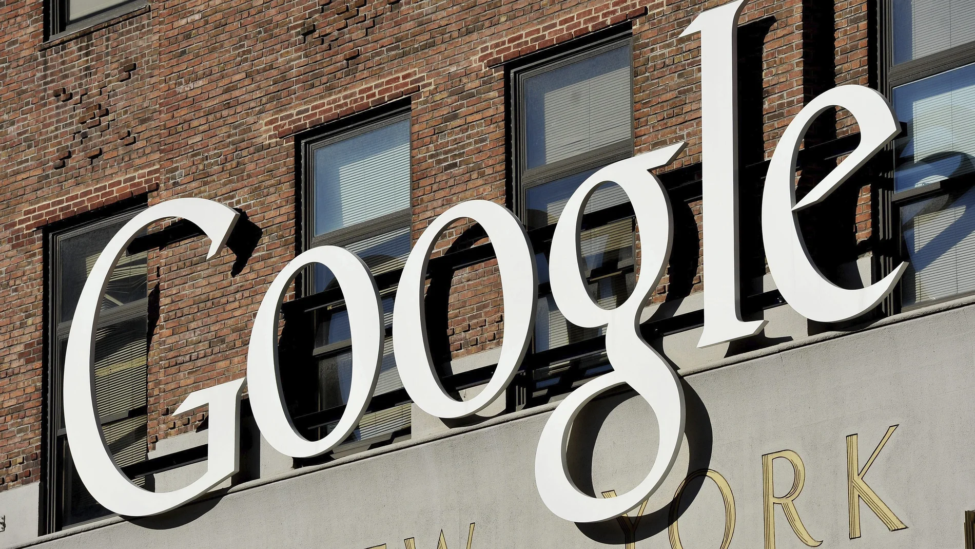 Vista del logotipo de Google. Vista del logotipo de Google.