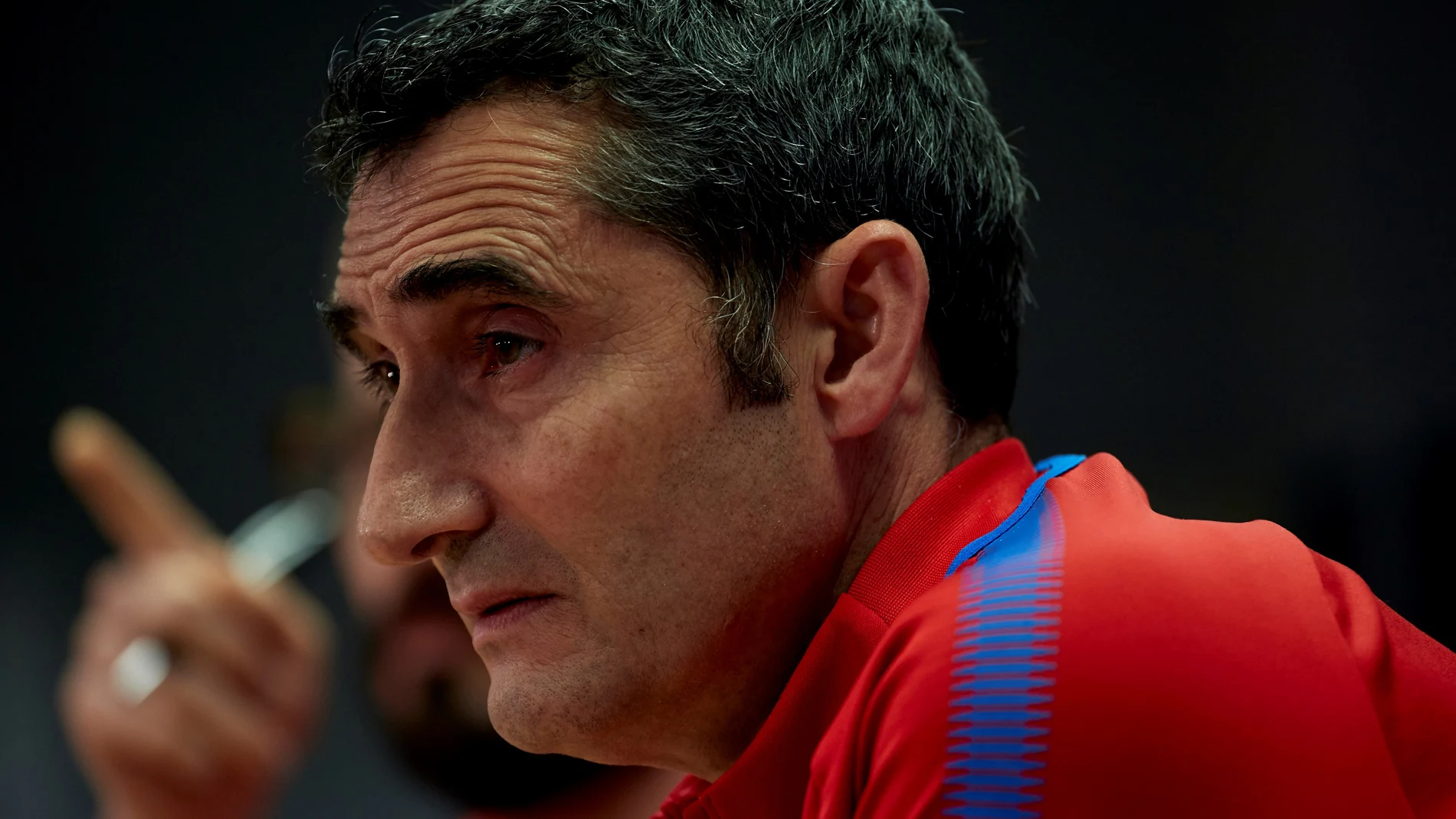 Ernesto Valverde, en rueda de de prensa Ernesto Valverde, en rueda de de prensa