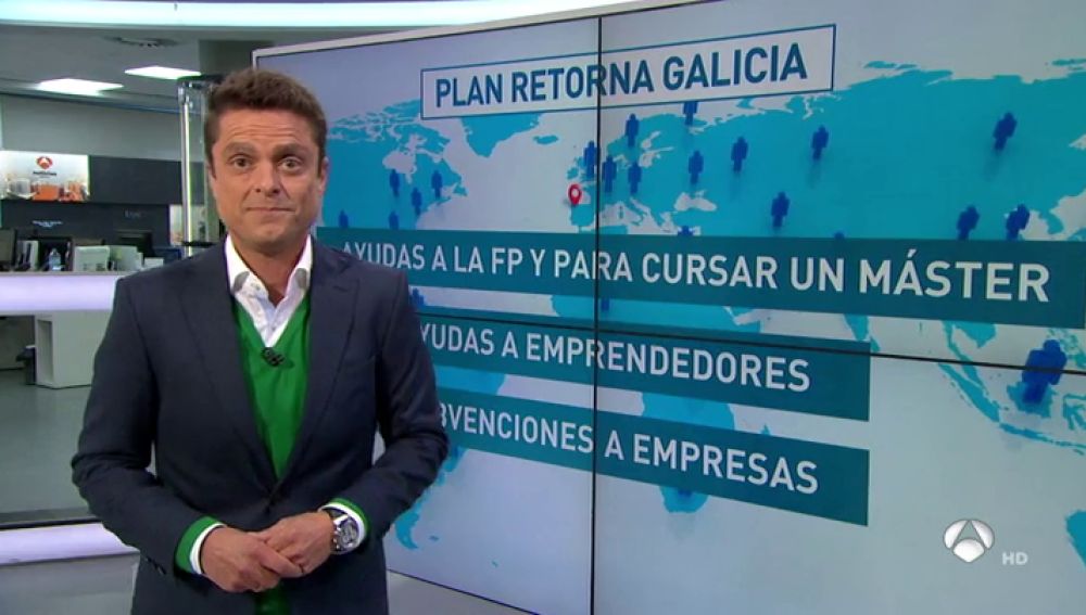 ANTENA 3 TV | La Xunta de Galicia inicia un plan con 235 millones de