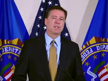 James Comey, exdirector del FBI, compara el liderazgo de Trump con el de la mafia James Comey, exdirector del FBI, compara el liderazgo de Trump con el de la mafia