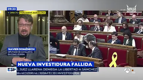Xavier Domènech en Espejo Público Xavier Domènech en Espejo Público