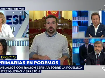 Ramón Espinar en Espejo Público Ramón Espinar en Espejo Público