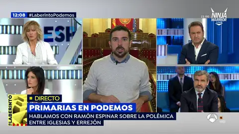 Ramón Espinar en Espejo Público Ramón Espinar en Espejo Público