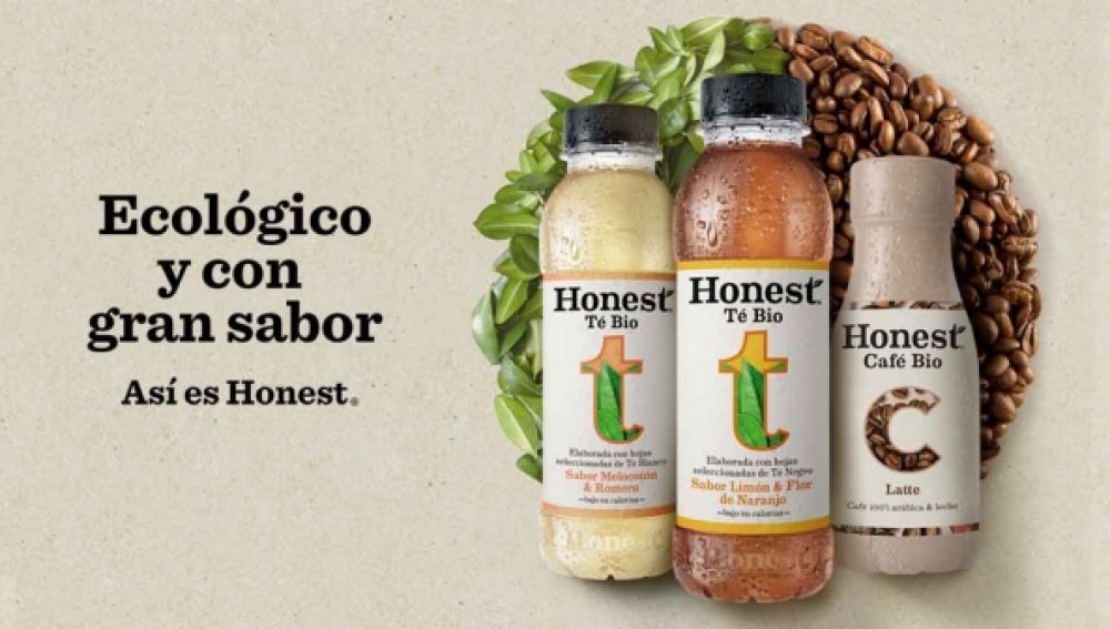 Coca-Cola entra en España en el mercado de las bebidas ecológicas con Honest