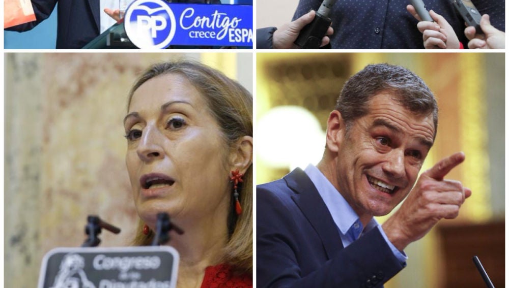 Políticos que habrían falseado sus currículums
