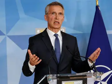 El secretario general de la OTAN, Jens Stoltenberg El secretario general de la OTAN, Jens Stoltenberg