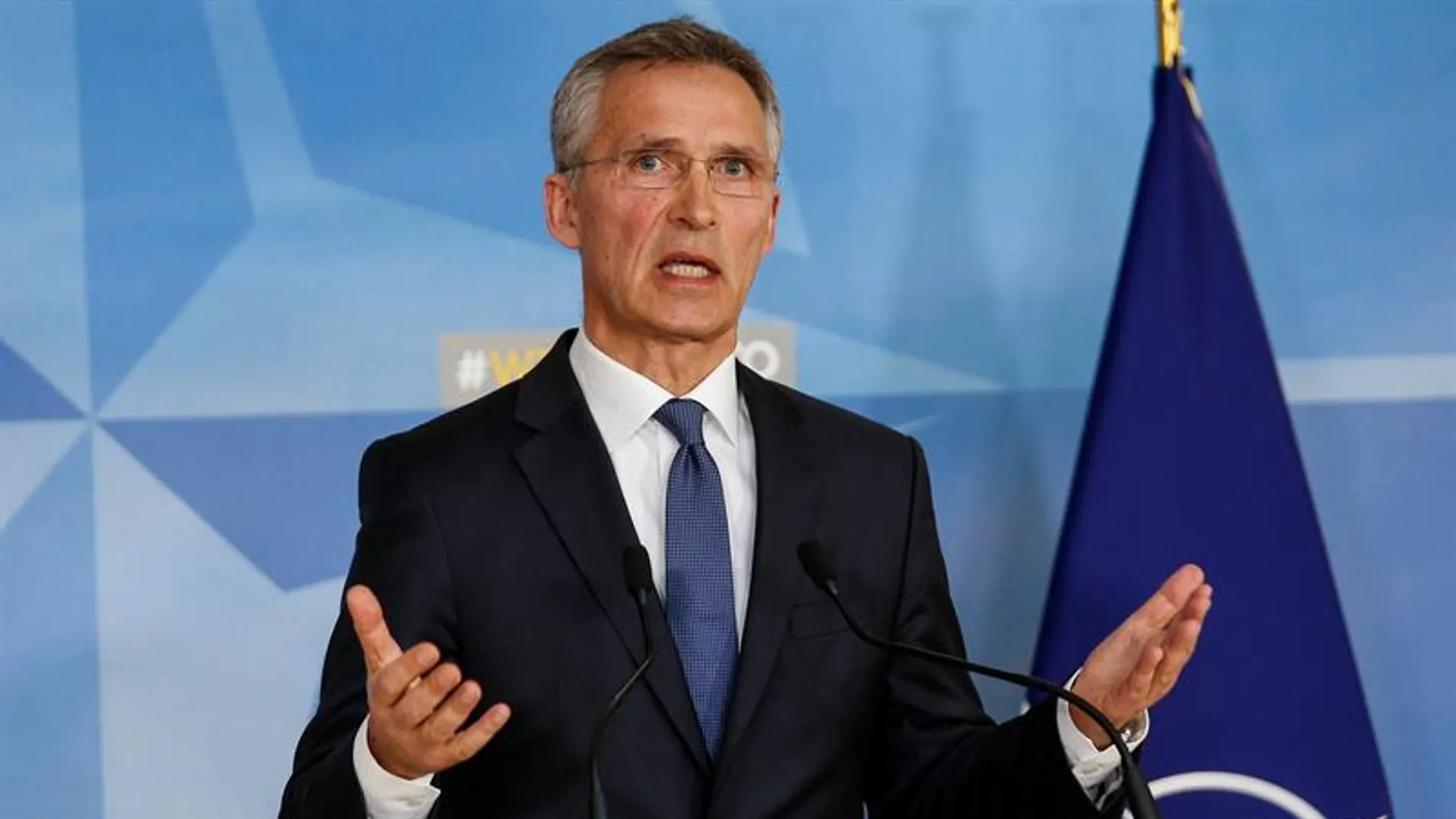 El secretario general de la OTAN, Jens Stoltenberg El secretario general de la OTAN, Jens Stoltenberg