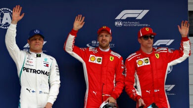 Vettel noquea a Mercedes en China y logra la pole de Shanghai con Sainz noveno y Alonso 13º