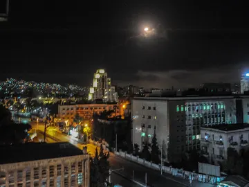 Uno de los momentos de uno de los bombardeos sobre Siria Uno de los momentos de uno de los bombardeos sobre Siria