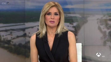 Sandra Golpe, presentadora de Antena 3 Noticias 1