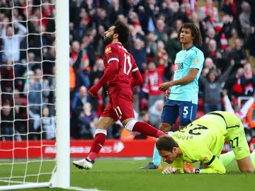 Salah anota ante el Bournemouth Salah anota ante el Bournemouth