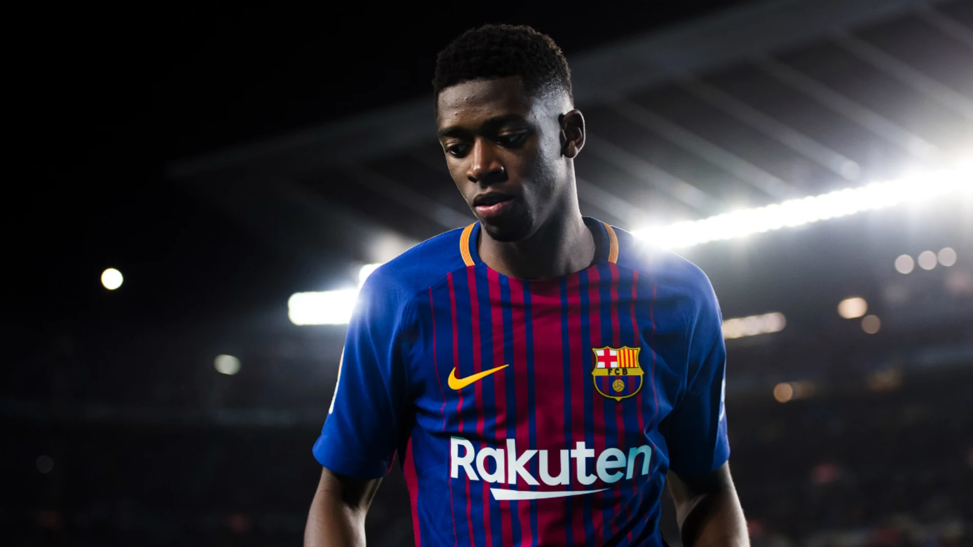 Dembelé, con el Barcelona Dembelé, con el Barcelona