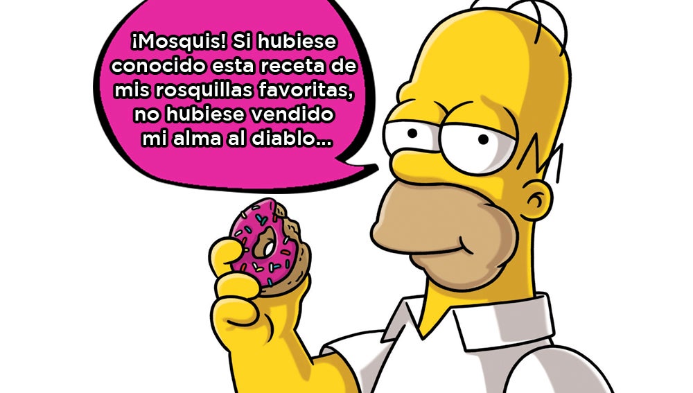 La fácil receta de las rosquillas favoritas de Homer Simpson que ya están a la venta