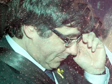 Carles Puigdemont, en Berlín Carles Puigdemont, en Berlín