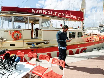 Barco de la ONG Open Arms Barco de la ONG Open Arms