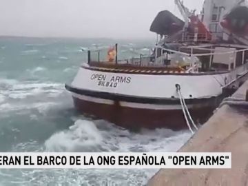 Liberan el barco de la ONG Open Arms inmovilizado en Sicilia