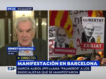 Ernest Maragall, diputado de ERC Ernest Maragall, diputado de ERC