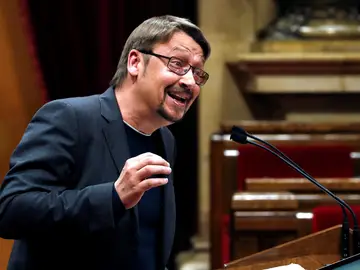 El exlíder de En Comú Podem, Xavier Domènech El exlíder de En Comú Podem, Xavier Domènech