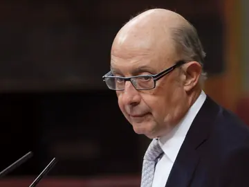Cristóbal Montoro en el Congreso de los Diputados Cristóbal Montoro en el Congreso de los Diputados