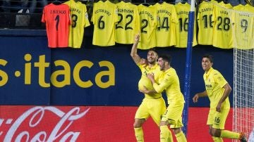 Víctor Ruiz celebra su gol contra el Leganés