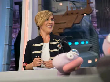 Cristina Pardo analiza los "políticos del Mediterráneo" ante Joan Manuel Serrat en 'El Hormiguero 3.0' Cristina Pardo analiza los "políticos del Mediterráneo" ante Joan Manuel Serrat en 'El Hormiguero 3.0'