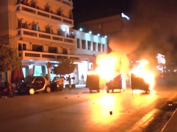 Ultras agreden a varios refugiados en la isla griega de Lesbos Ultras agreden a varios refugiados en la isla griega de Lesbos