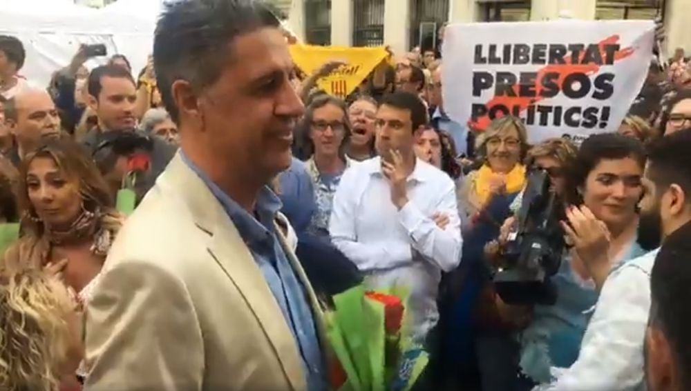 Escrache a García Albiol en Sant Jordi