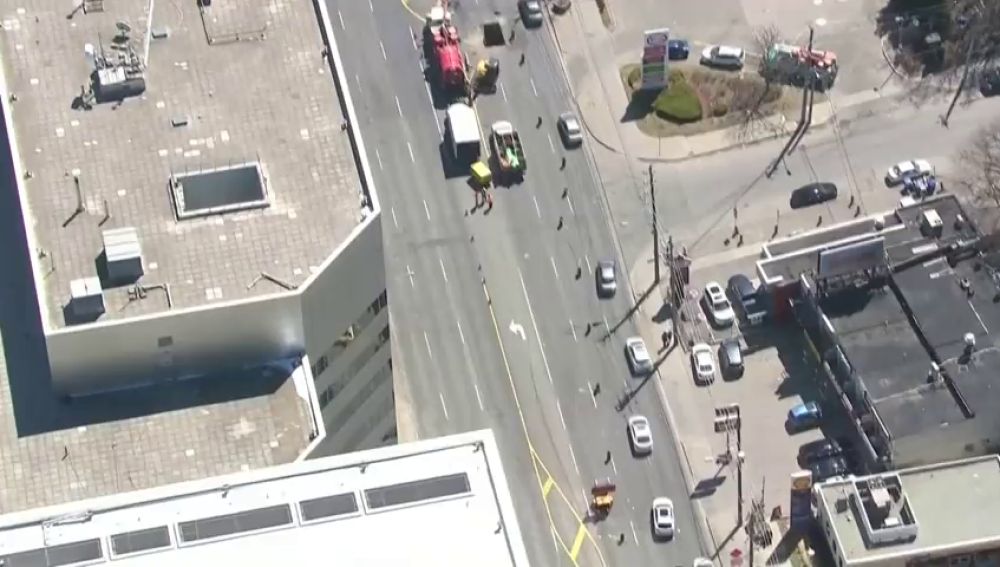 Detenido el conductor que arrolló a un grupo de personas en Toronto