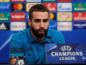 Carvajal en rueda de prensa