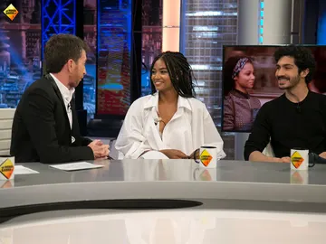 Berta Vázquez y Chino Darín en 'El Hormiguero 3.0' Berta Vázquez y Chino Darín en 'El Hormiguero 3.0'