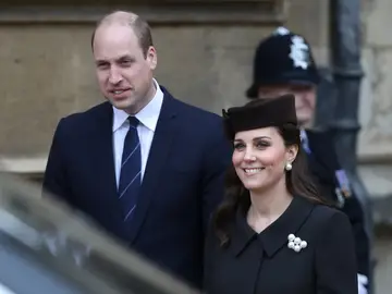El príncipe Guillermo y Kate Middleton 