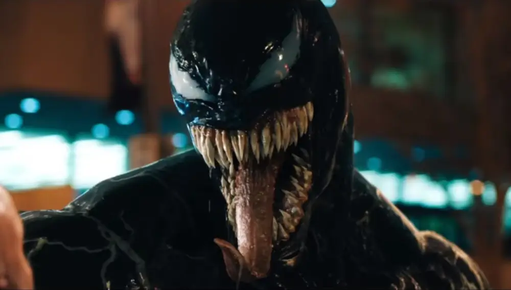 La imagen de Venom en la nueva película
