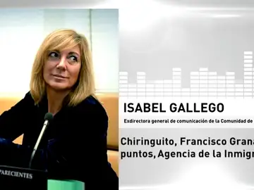 Isabel Gallego, responsable de comunicación de Esperanza Aguirre Isabel Gallego, responsable de comunicación de Esperanza Aguirre
