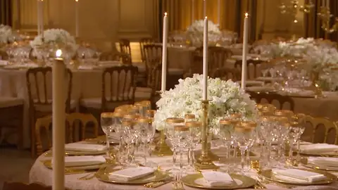 La primera visita oficial del matrimonio presidencial francés, organizado por Melania Trump La primera visita oficial del matrimonio presidencial francés, organizado por Melania Trump