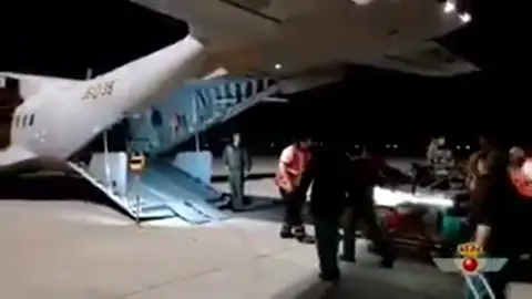 El Ejército del Aire traslada a un bebé en estado crítico de Mallorca a Madrid El Ejército del Aire traslada a un bebé en estado crítico de Mallorca a Madrid