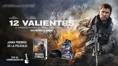 CONCURSO: Consigue una gorra, una mochila y una novela de '12 valientes', la nueva película de Chris Hemsworth