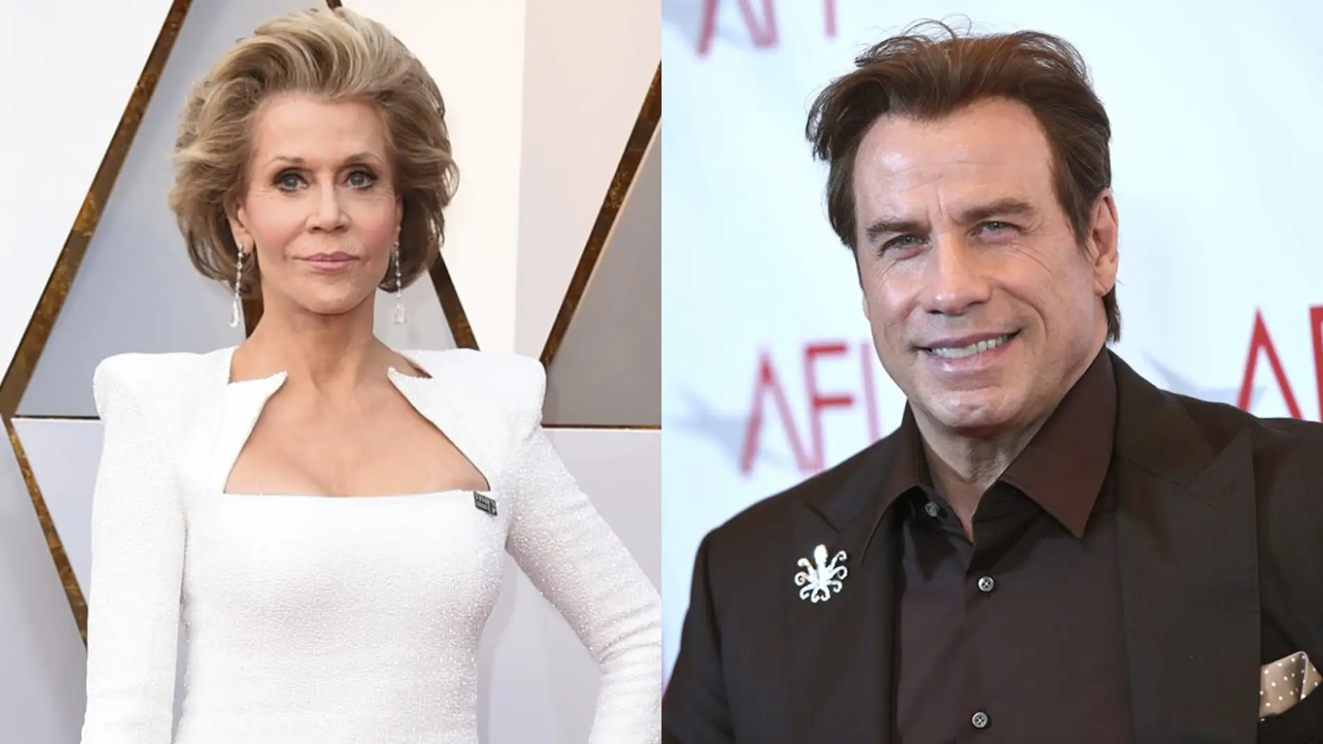 Jane Fonda y John Travolta