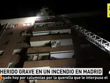 INCENDIO MADRID INCENDIO MADRID
