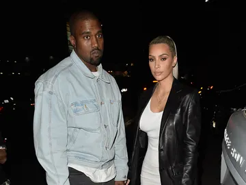 Kim Kardashian y Kanye West Kim Kardashian y Kanye West