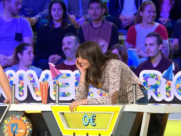 El triplete de los concursantes de 'La ruleta de la suerte' en el peor gajo El triplete de los concursantes de 'La ruleta de la suerte' en el peor gajo