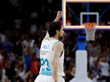 Sergio Llull, con el Real Madrid Sergio Llull, con el Real Madrid
