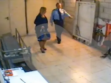 Cristina Cifuentes tras el robo en un supermercado Cristina Cifuentes tras el robo en un supermercado