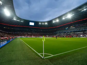 Panorámica del interior del Allianz Arena Panorámica del interior del Allianz Arena