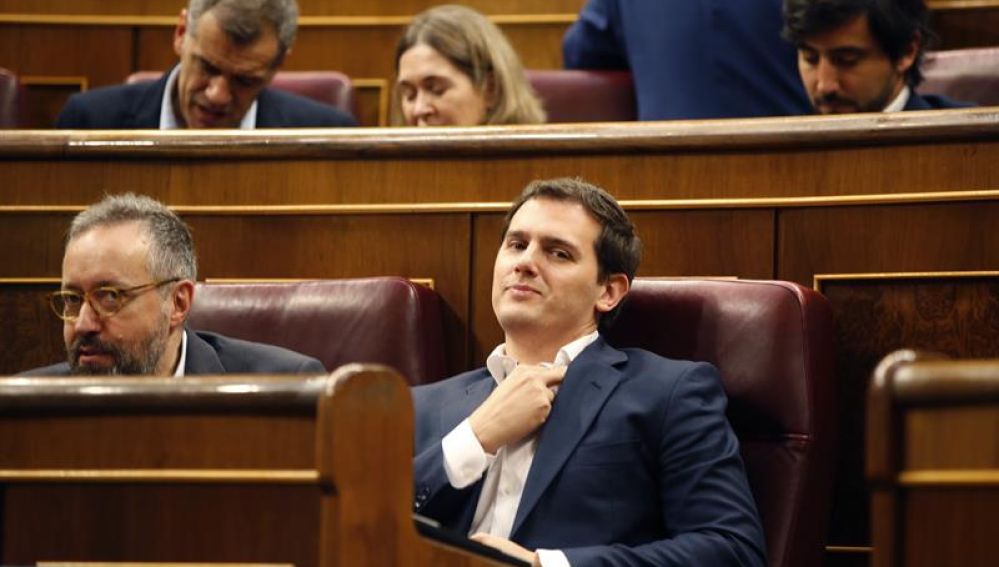 Albert Rivera en el Congreso de los Diputados