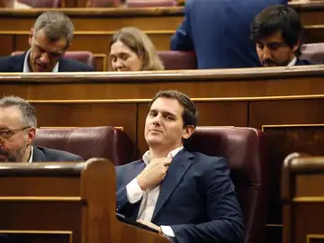 Albert Rivera en el Congreso de los Diputados Albert Rivera en el Congreso de los Diputados