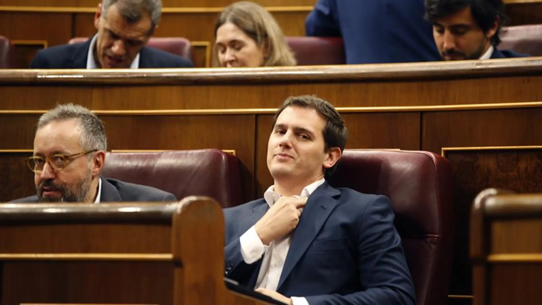Albert Rivera en el Congreso de los Diputados Albert Rivera en el Congreso de los Diputados