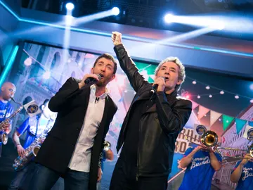 Miguel Ríos canta con una charanga en 'El Hormiguero 3.0' Miguel Ríos canta con una charanga en 'El Hormiguero 3.0'