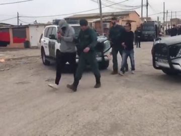 Macrooperación antidroga con 300 guardias civiles en un poblado chabolista